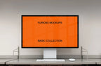 Mac Studio Display Mockup 01FM PSD mockup from the Basic Collection – FURIOSO