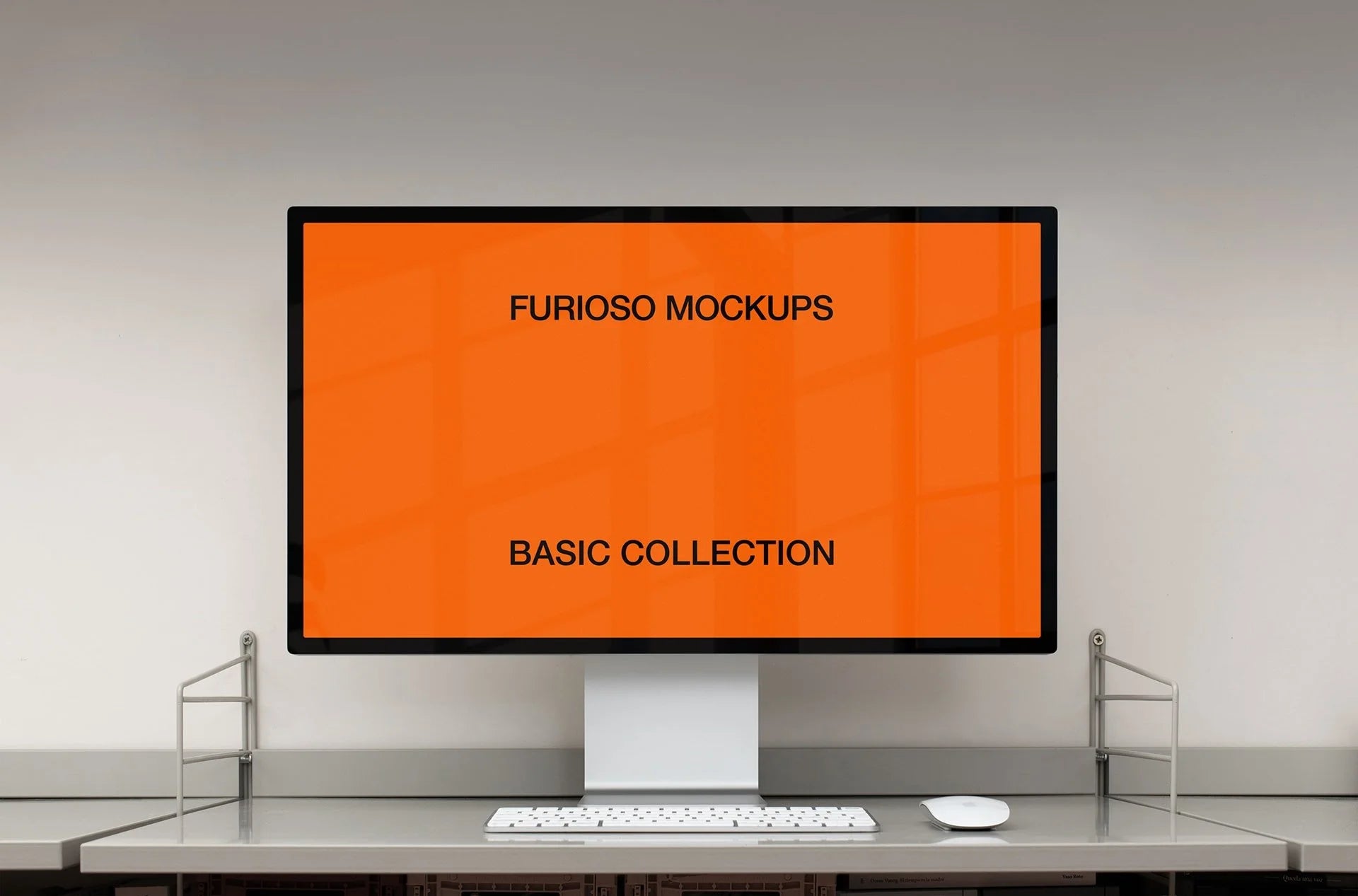 Mac Studio Display Mockup 01FM PSD mockup from the Basic Collection – FURIOSO
