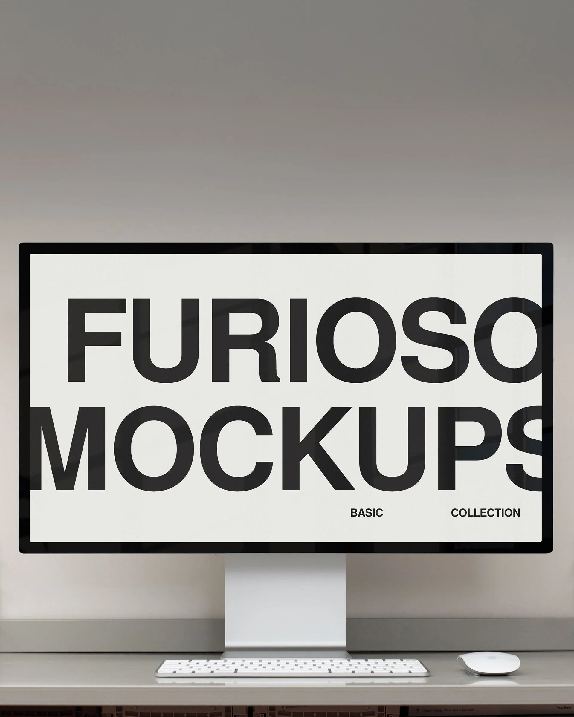 Mac Studio Display Mockup 01FM PSD mockup from the Basic Collection – FURIOSO
