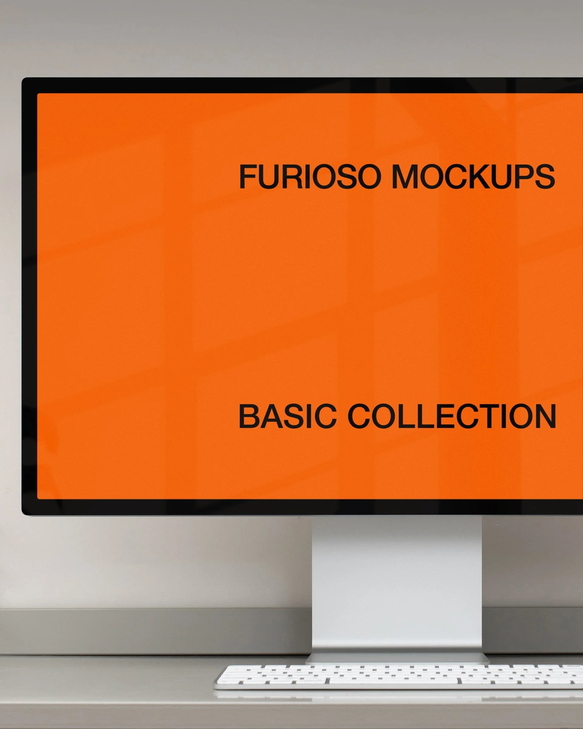 Mac Studio Display Mockup 01FM PSD mockup from the Basic Collection – FURIOSO
