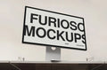 Mac Studio Display Mockup 02FM PSD mockup from the Basic Collection – FURIOSO