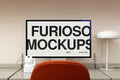 Mac Studio Display Mockup 04FM PSD mockup from the Basic Collection – FURIOSO