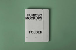 Folder Mockup 01FM PSD mockup from the Basic Collection – FURIOSO