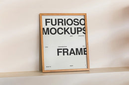 Frame Mockup 01FM PSD mockup from the Basic Collection – FURIOSO