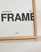 Frame Mockup 01FM PSD mockup from the Basic Collection – FURIOSO