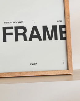 Frame Mockup 01FM PSD mockup from the Basic Collection – FURIOSO