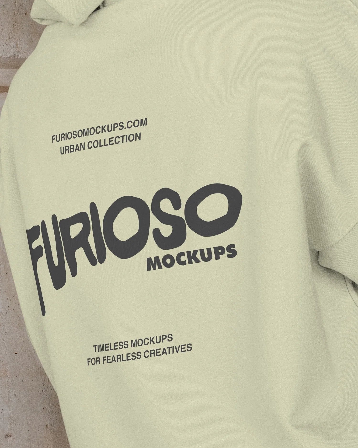 Hoodie Mockup 03UC PSD mockup from the Urban Collection – FURIOSO