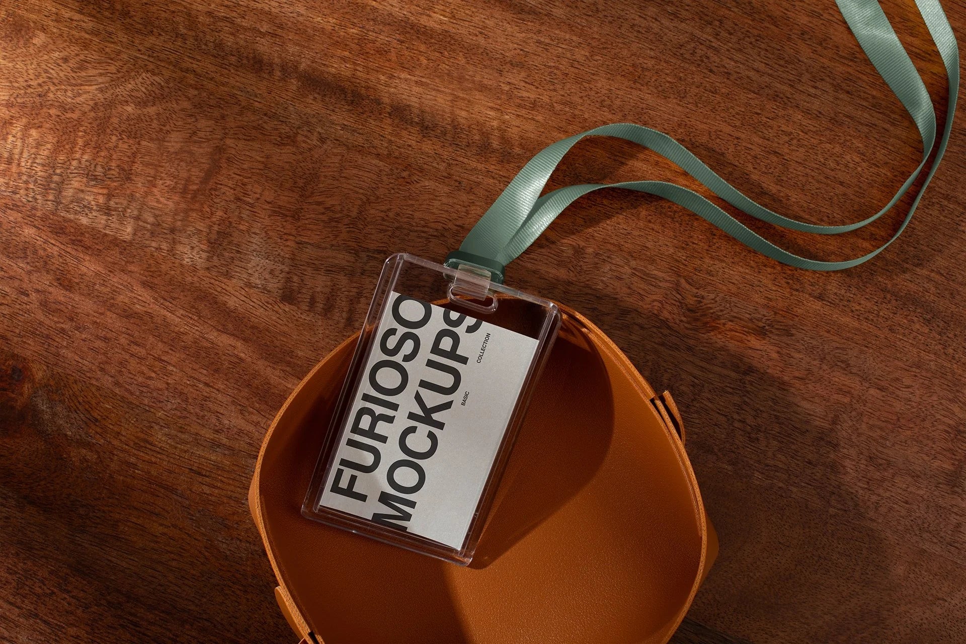 ID Badge Mockup 01FM PSD mockup from the Basic Collection – FURIOSO