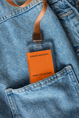 ID Badge Mockup 02FM PSD mockup from the Basic Collection – FURIOSO
