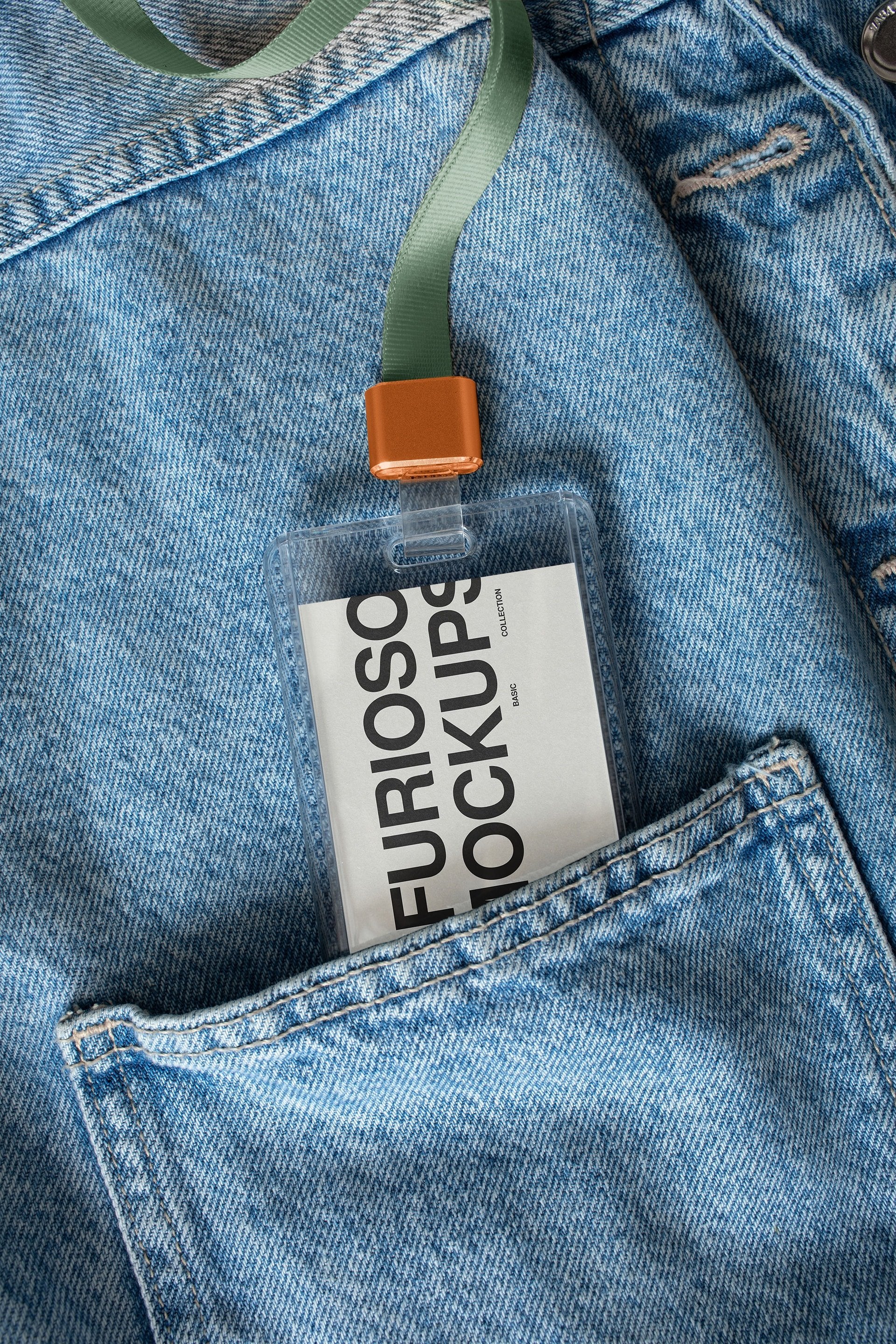 ID Badge Mockup 02FM PSD mockup from the Basic Collection – FURIOSO