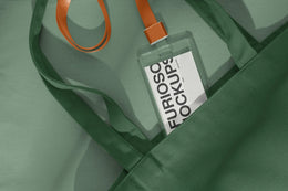 ID Badge Mockup 03FM PSD mockup from the Basic Collection – FURIOSO