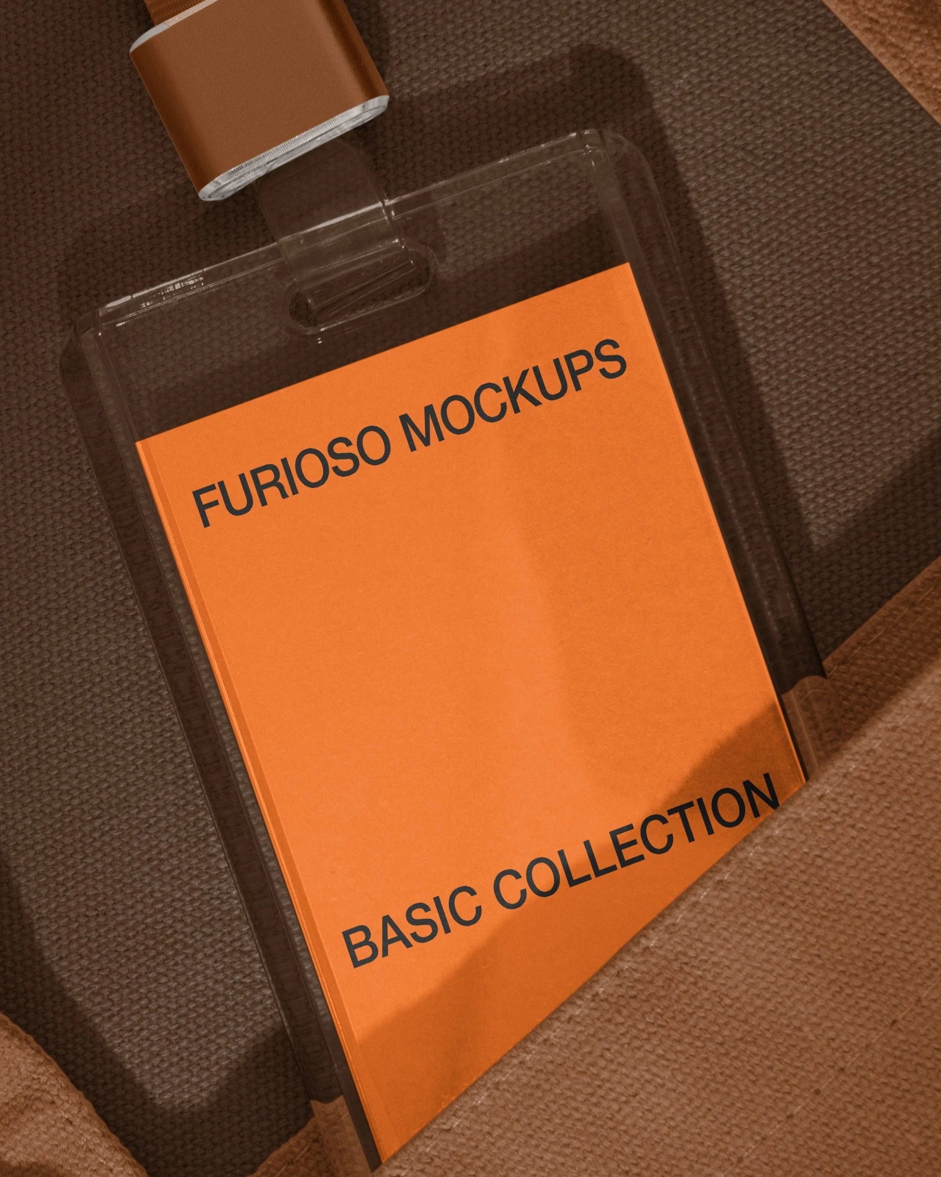 ID Badge Mockup 03FM PSD mockup from the Basic Collection – FURIOSO