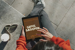 iPad Mockup 01CC PSD mockup from the Coffee Collection – FURIOSO