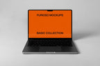 MacBook Mockup 01FM PSD mockup from the Basic Collection – FURIOSO