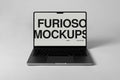 MacBook Mockup 01FM PSD mockup from the Basic Collection – FURIOSO