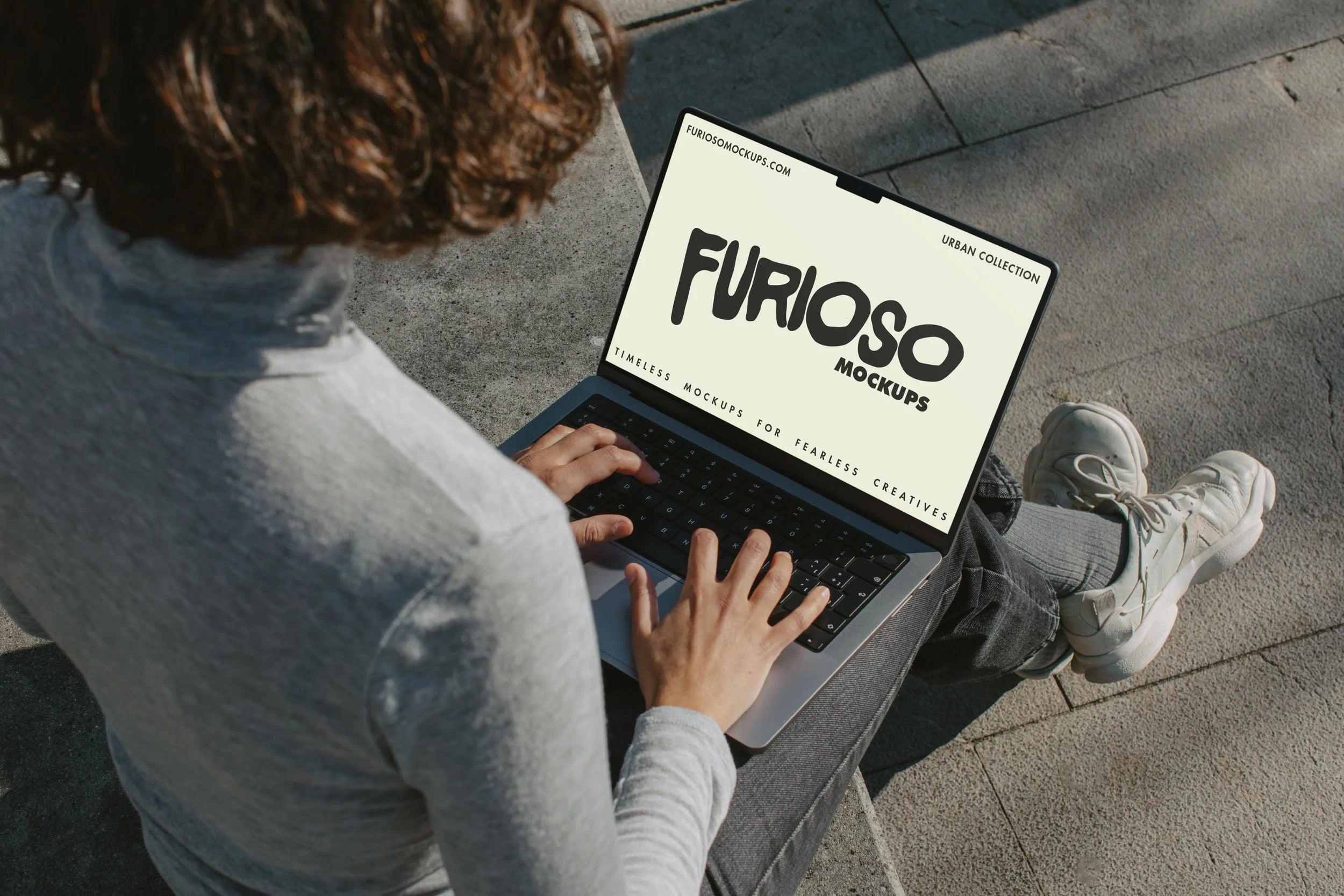 MacBook Mockup 01UC PSD mockup from the Urban Collection – FURIOSO
