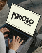 MacBook Mockup 01UC PSD mockup from the Urban Collection – FURIOSO