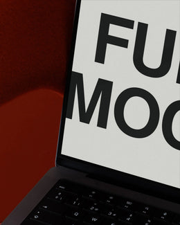 MacBook Mockup 03FM PSD mockup from the Basic Collection – FURIOSO