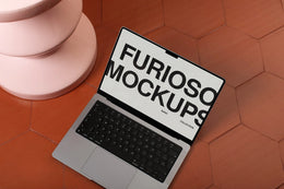 MacBook Mockup 09FM PSD mockup from the Basic Collection – FURIOSO
