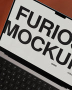 MacBook Mockup 09FM PSD mockup from the Basic Collection – FURIOSO