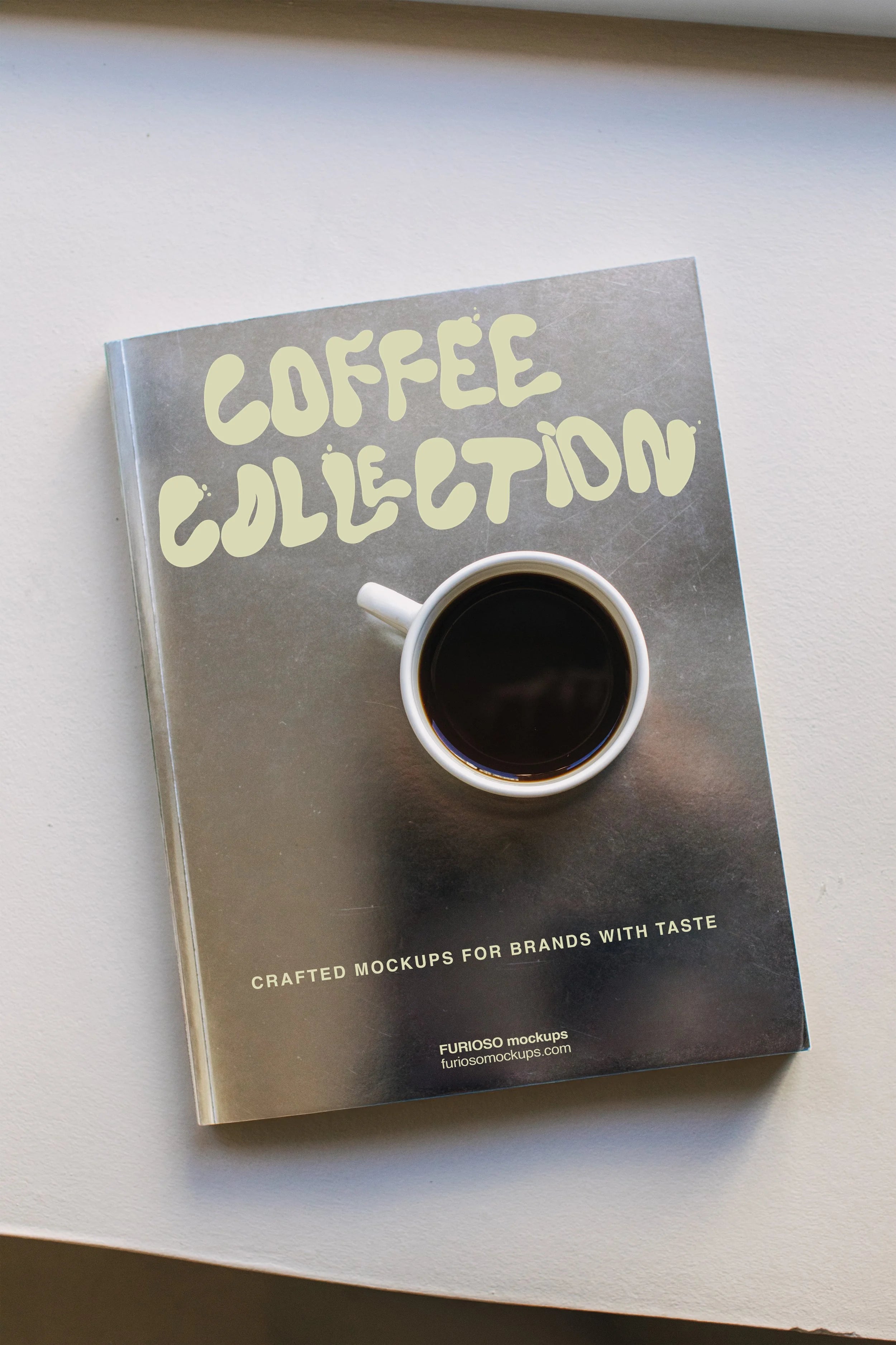 Magazine Mockup 01CC PSD mockup from the Coffee Collection – FURIOSO