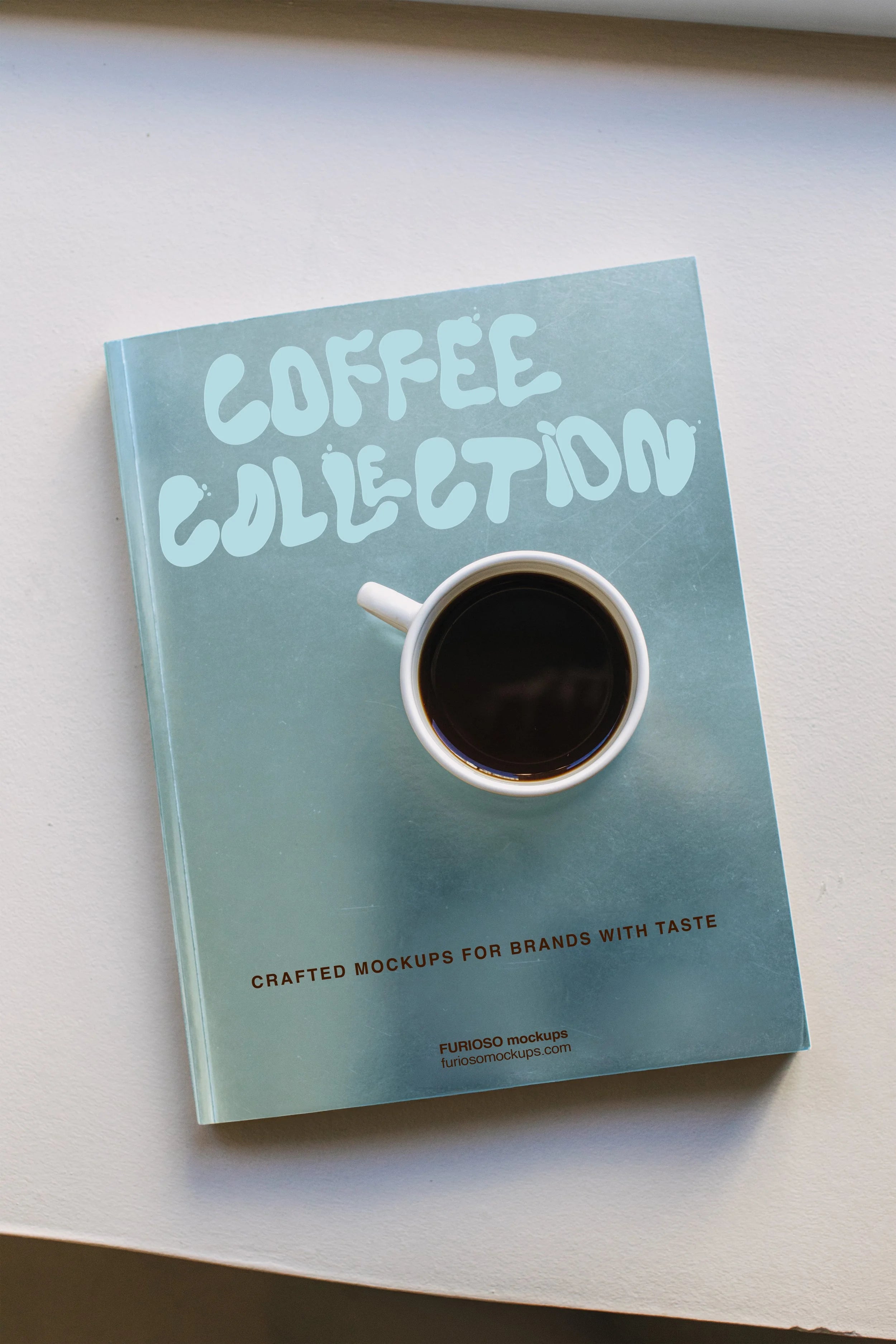 Magazine Mockup 01CC PSD mockup from the Coffee Collection – FURIOSO