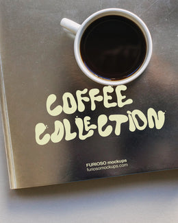 Magazine Mockup 01CC PSD mockup from the Coffee Collection – FURIOSO