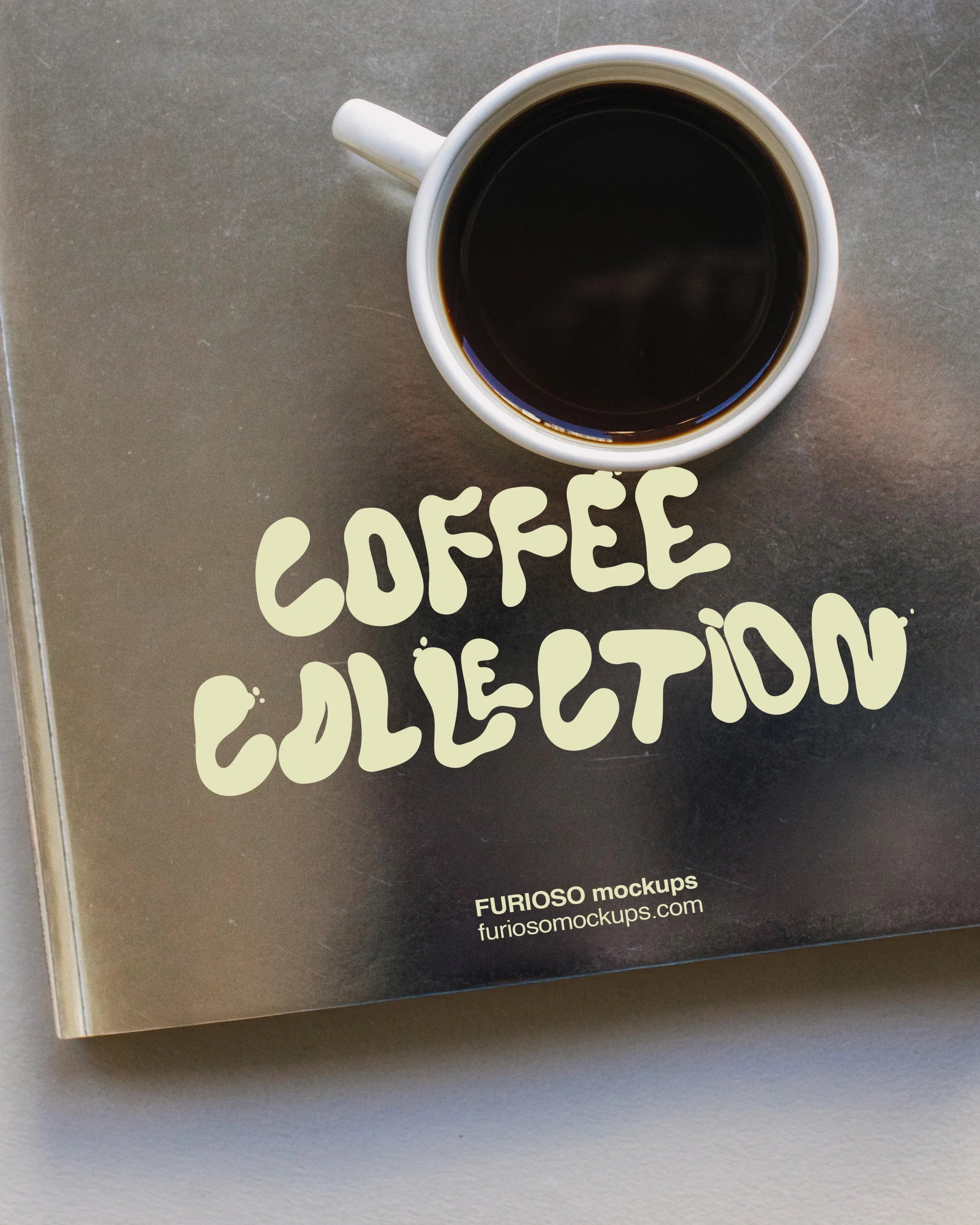 Magazine Mockup 01CC PSD mockup from the Coffee Collection – FURIOSO