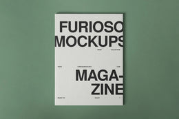 Magazine Mockup 01FM PSD mockup from the Basic Collection – FURIOSO
