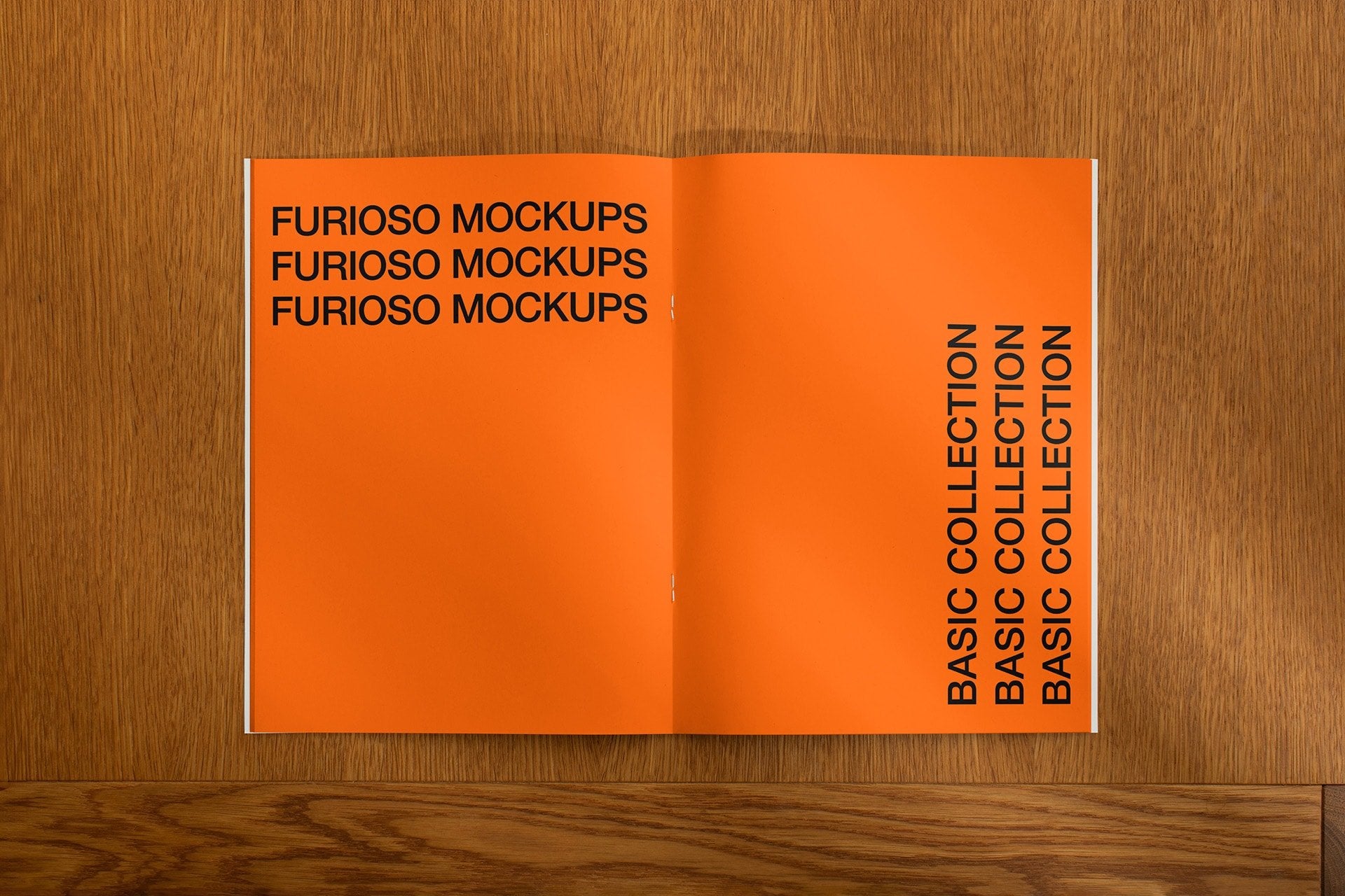 Magazine Mockup 07FM PSD mockup from the Basic Collection – FURIOSO