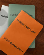 Notebooks Mockup 01FM PSD mockup from the Basic Collection – FURIOSO