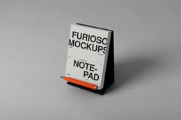 Notepad Mockup 02FM PSD mockup from the Basic Collection – FURIOSO