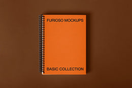 Notepad Mockup 04FM PSD mockup from the Basic Collection – FURIOSO