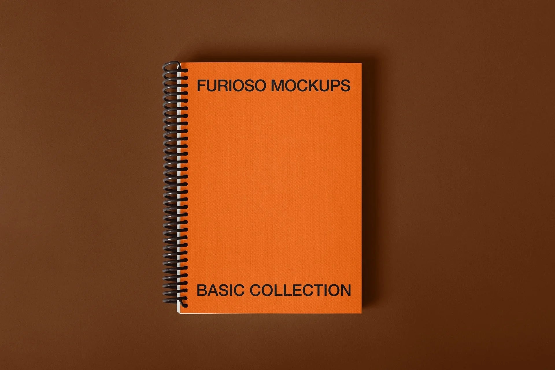 Notepad Mockup 04FM PSD mockup from the Basic Collection – FURIOSO