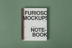 Notepad Mockup 04FM PSD mockup from the Basic Collection – FURIOSO
