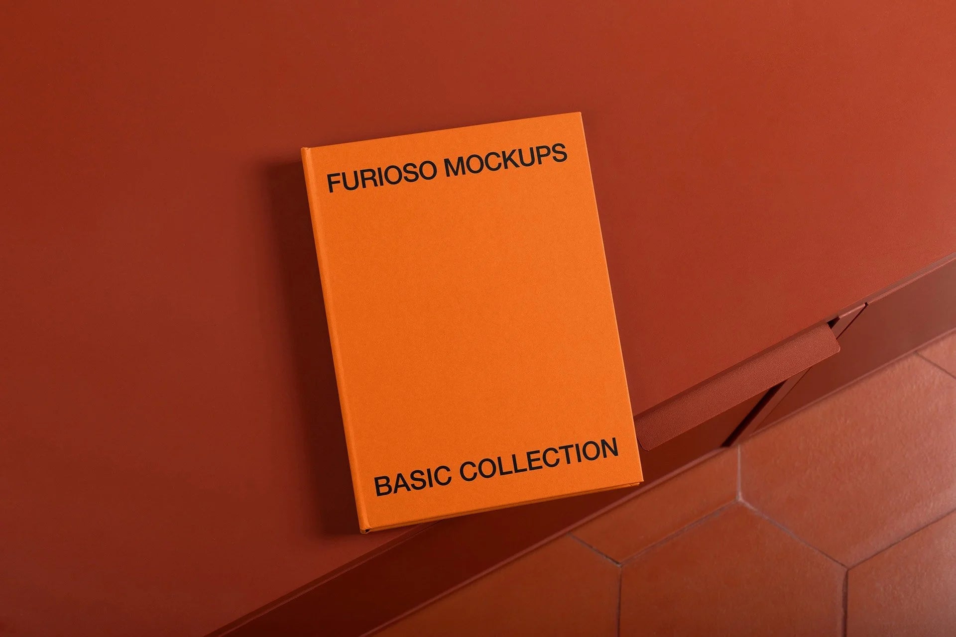 Notepad Mockup 05FM PSD mockup from the Basic Collection – FURIOSO