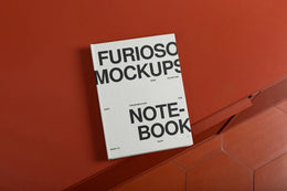 Notepad Mockup 05FM PSD mockup from the Basic Collection – FURIOSO