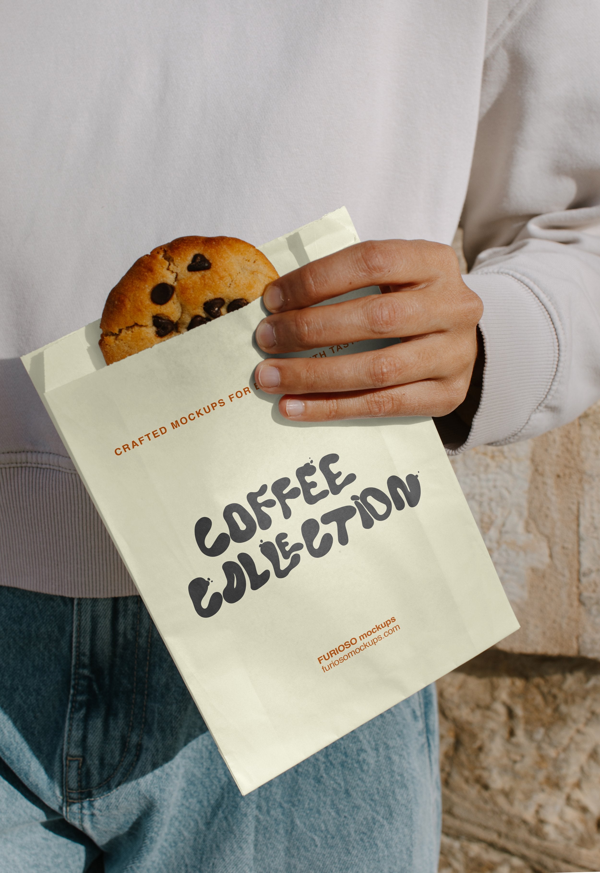 Paper Bag Mockup 01CC PSD mockup from the Coffee Collection – FURIOSO