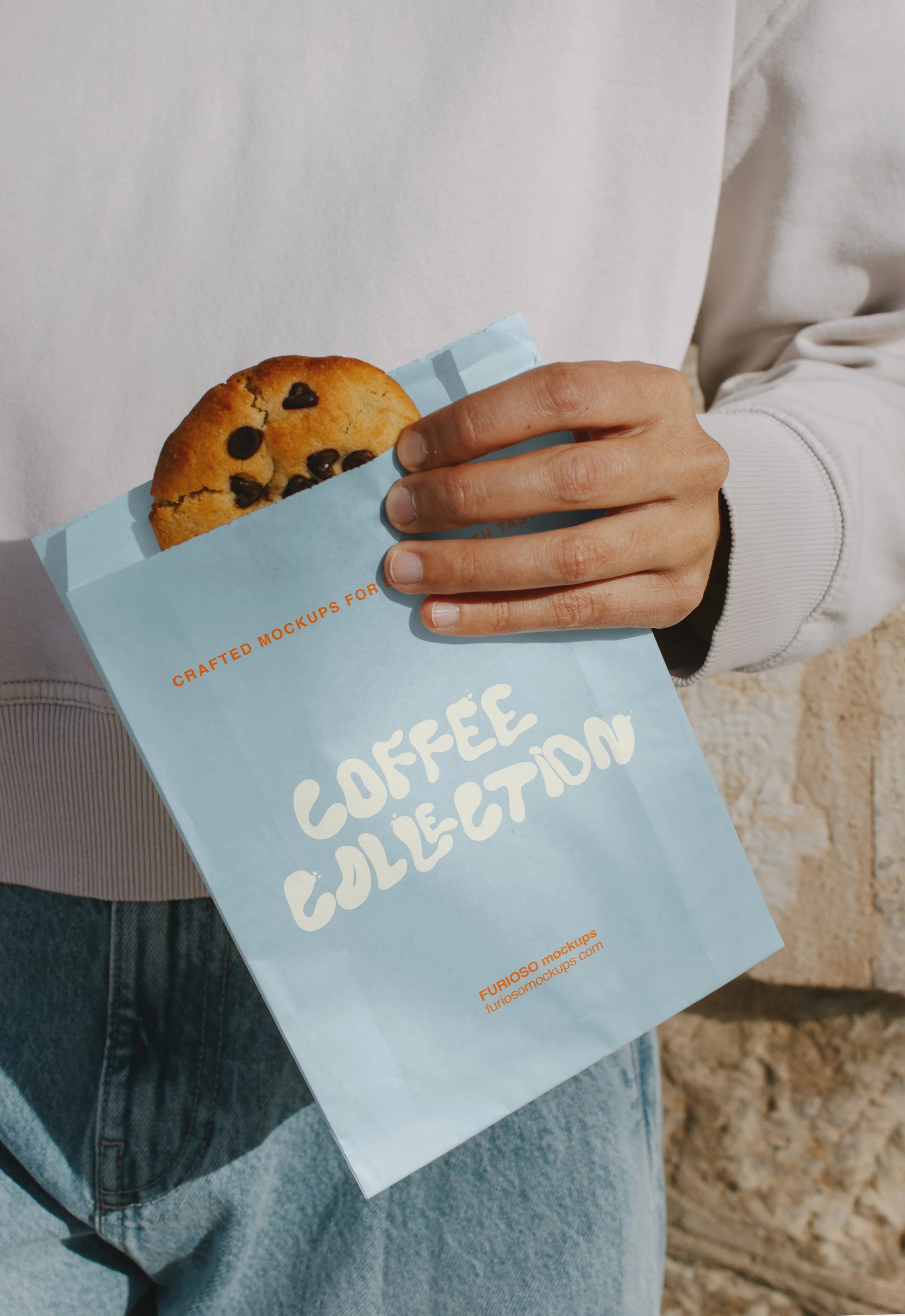 Paper Bag Mockup 01CC PSD mockup from the Coffee Collection – FURIOSO