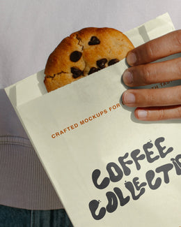 Paper Bag Mockup 01CC PSD mockup from the Coffee Collection – FURIOSO