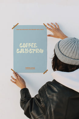 Poster Mockup 01CC PSD mockup from the Coffee Collection – FURIOSO