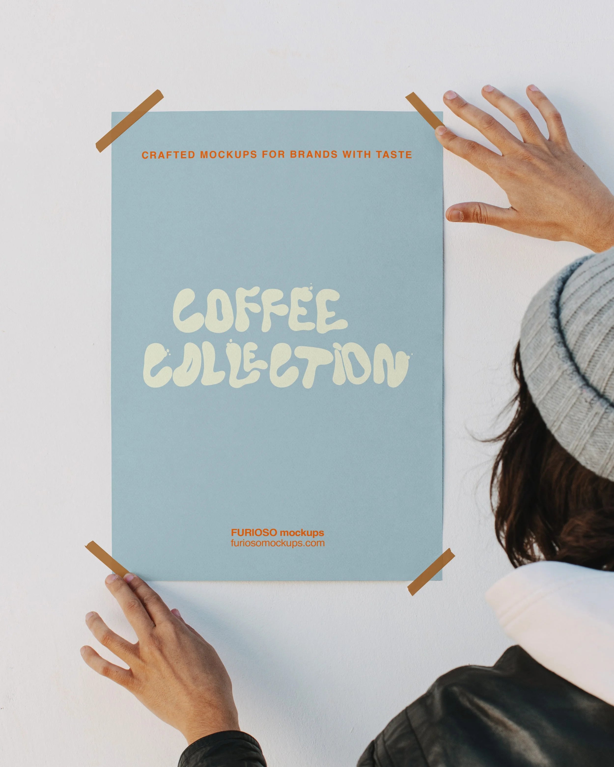 Poster Mockup 01CC PSD mockup from the Coffee Collection – FURIOSO