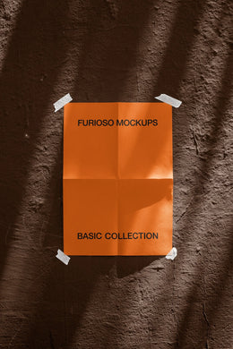 Poster Mockup 01FM PSD mockup from the Basic Collection – FURIOSO