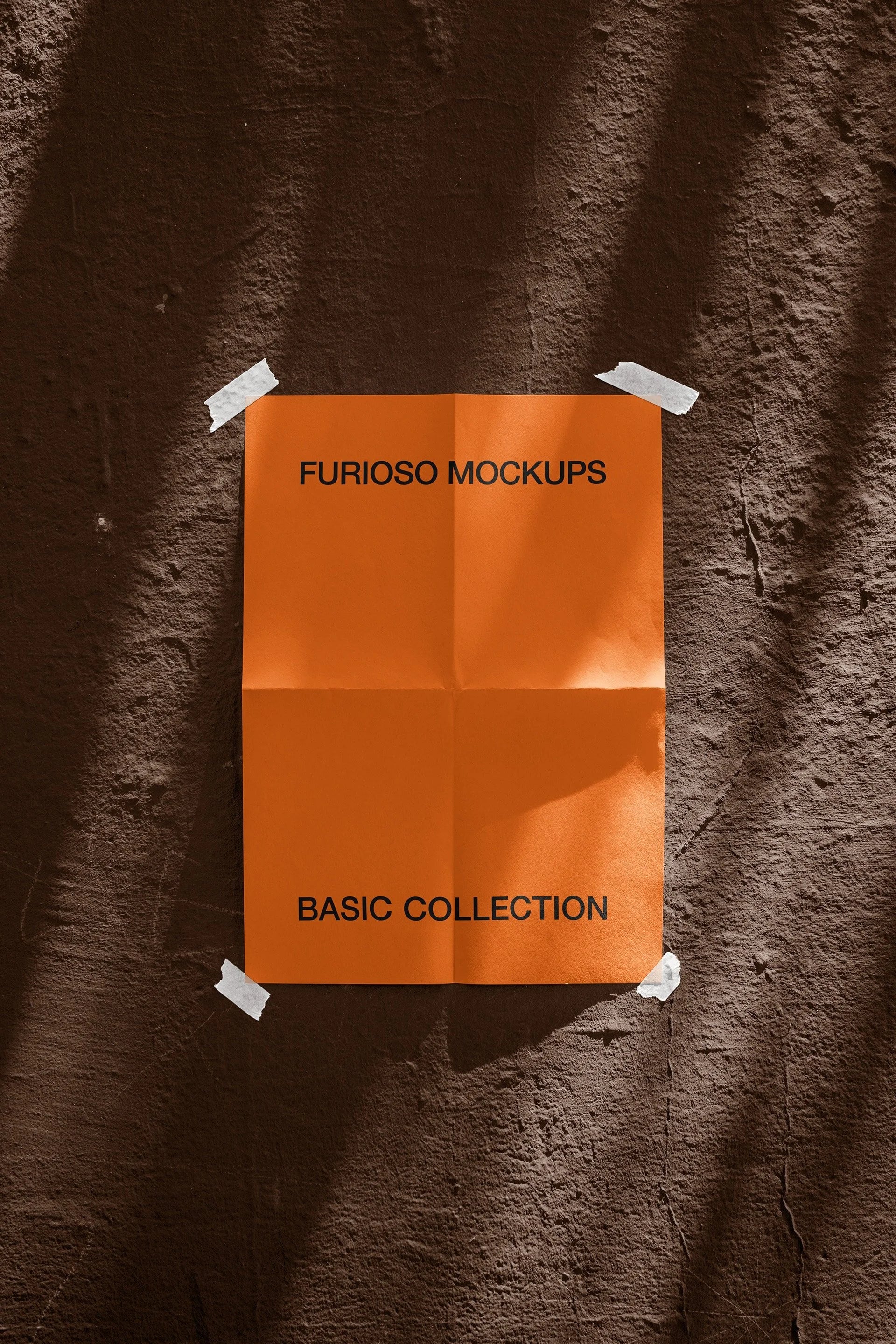 Poster Mockup 01FM PSD mockup from the Basic Collection – FURIOSO