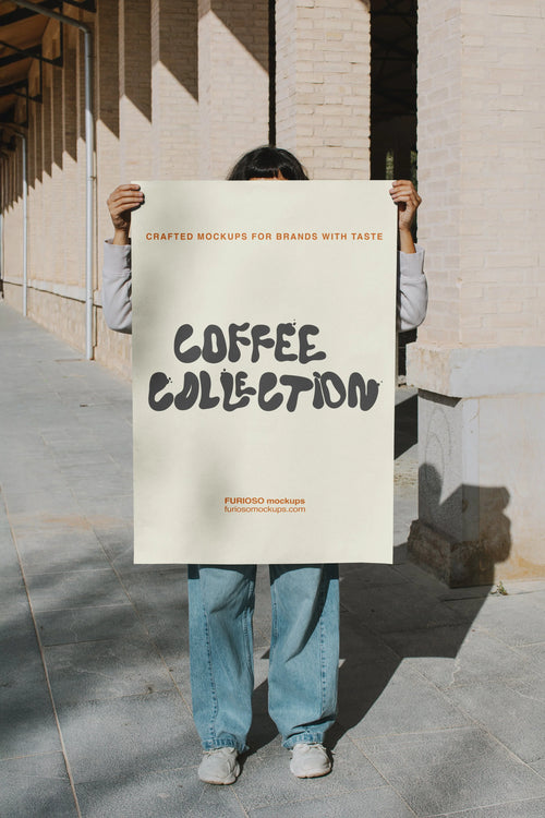 Poster Mockup 02CC PSD mockup from the Coffee Collection – FURIOSO