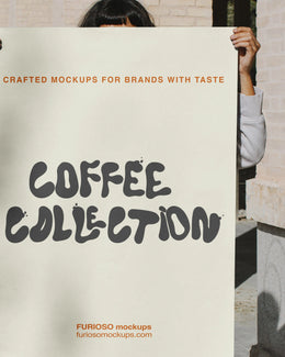 Poster Mockup 02CC PSD mockup from the Coffee Collection – FURIOSO