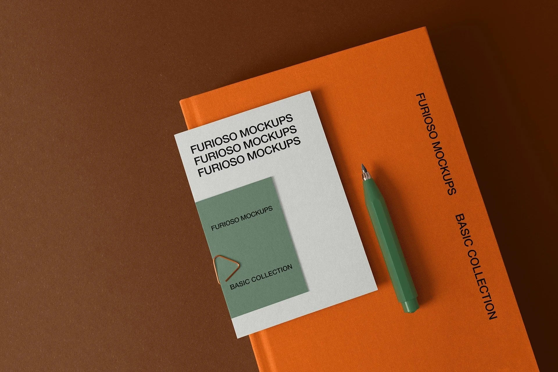 Stationery Mockup 01FM PSD mockup from the Basic Collection – FURIOSO