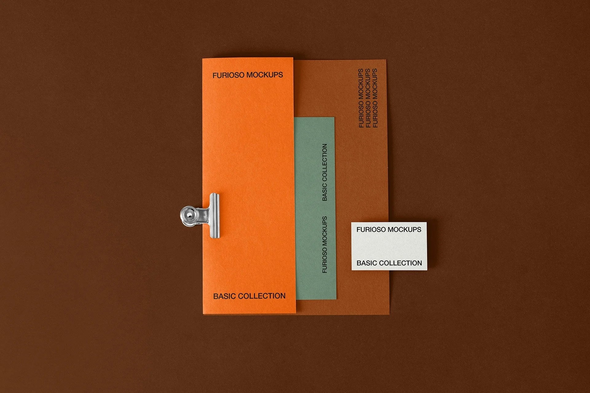 Stationery Mockup 03FM PSD mockup from the Basic Collection – FURIOSO