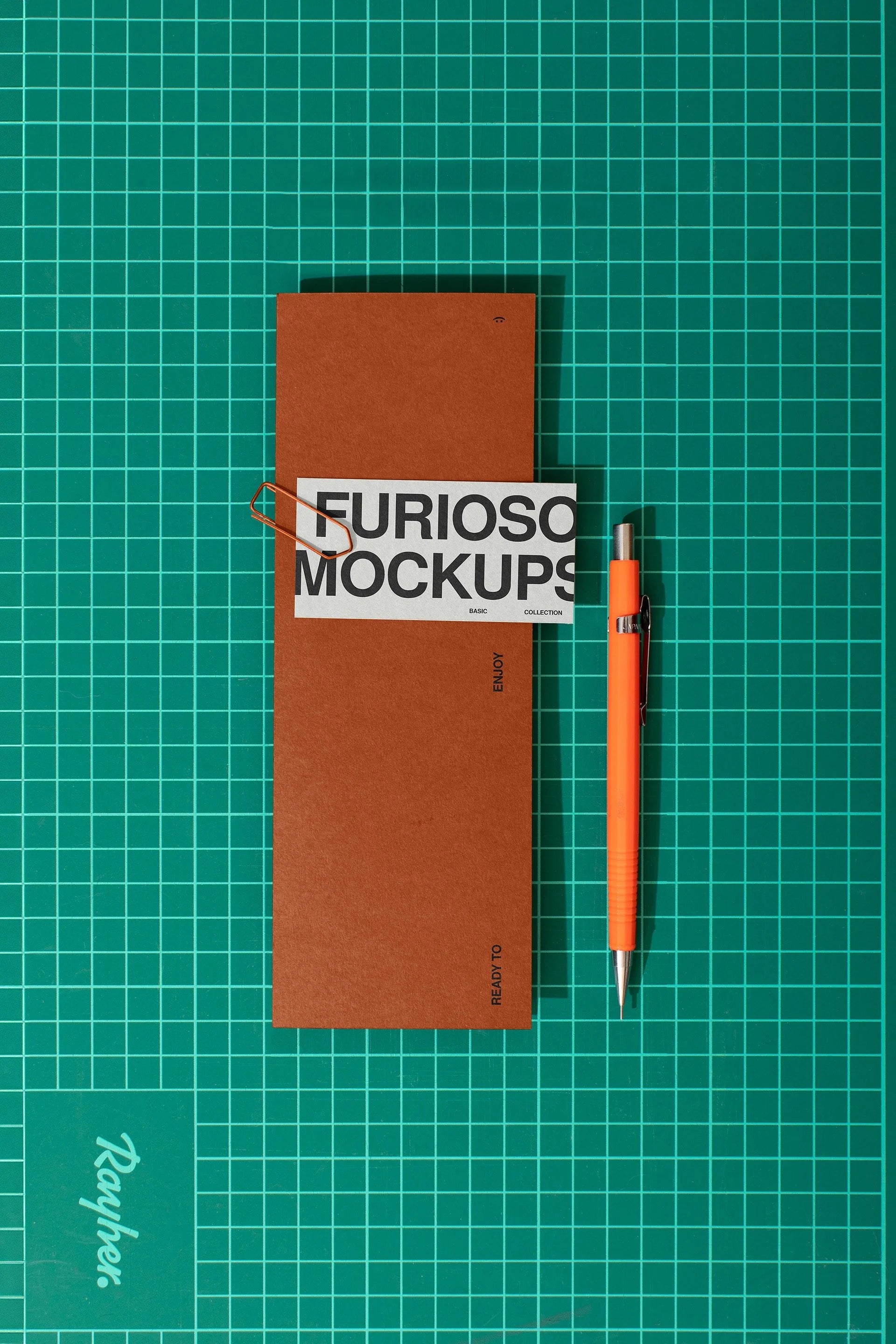 Stationery Mockup 04FM PSD mockup from the Basic Collection – FURIOSO