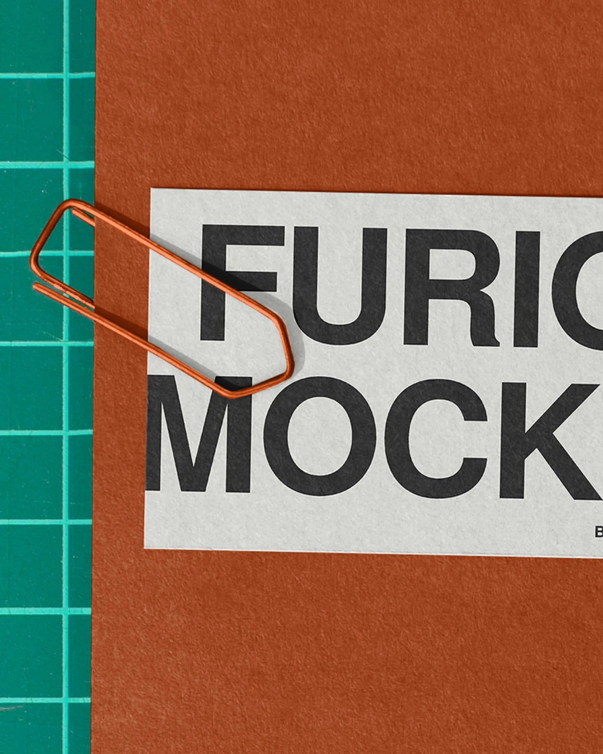 Stationery Mockup 04FM PSD mockup from the Basic Collection – FURIOSO